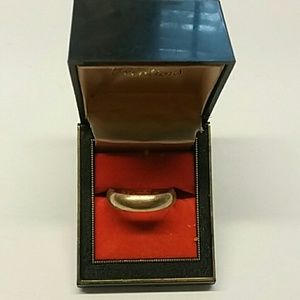 Men's Large Vintage 14k Wedding Ring